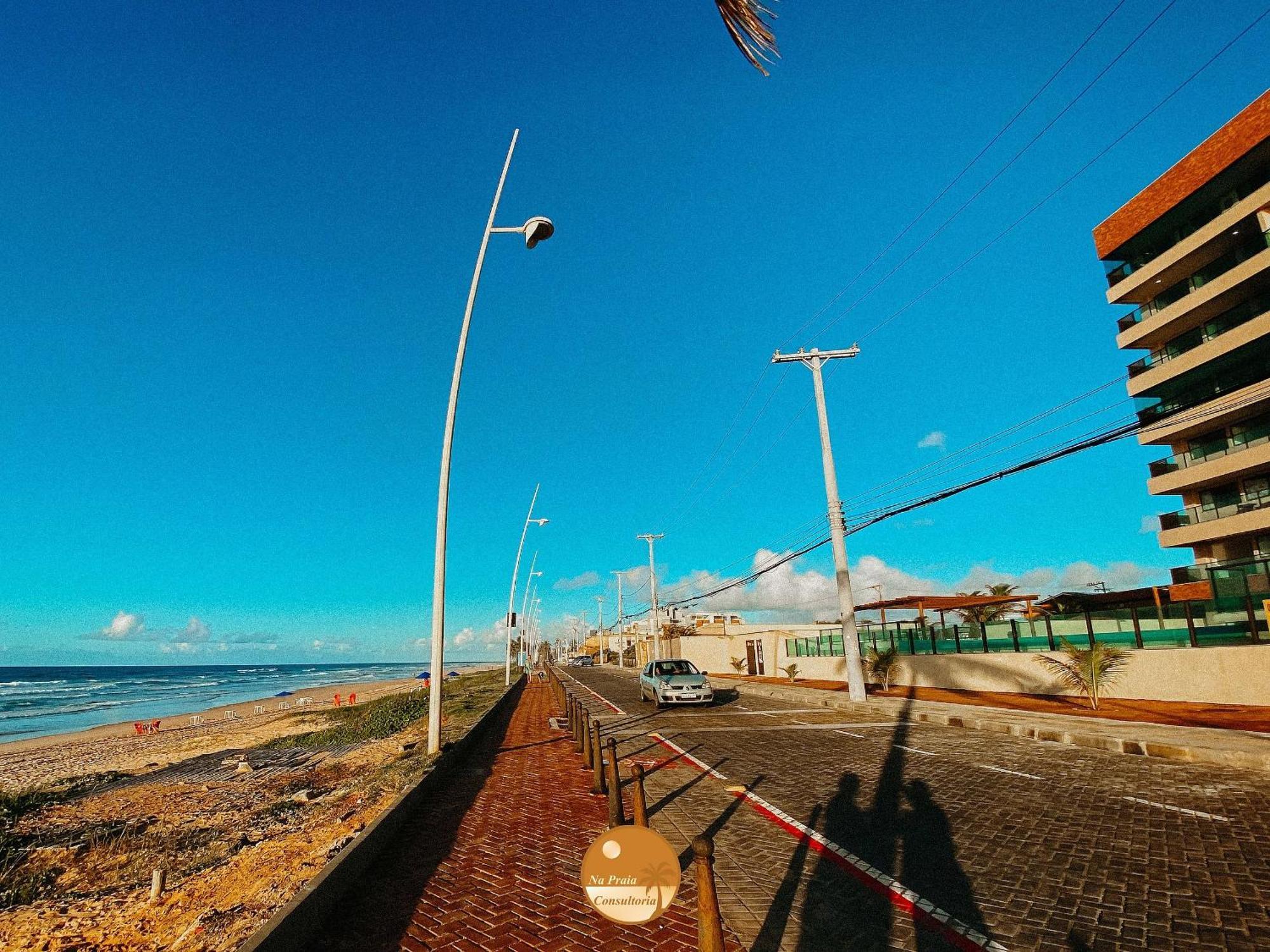 Pe Na Areia, Piscina Borda Infinita, Vaga De Garagem, Portaria 24 Hs Salvador Exterior foto