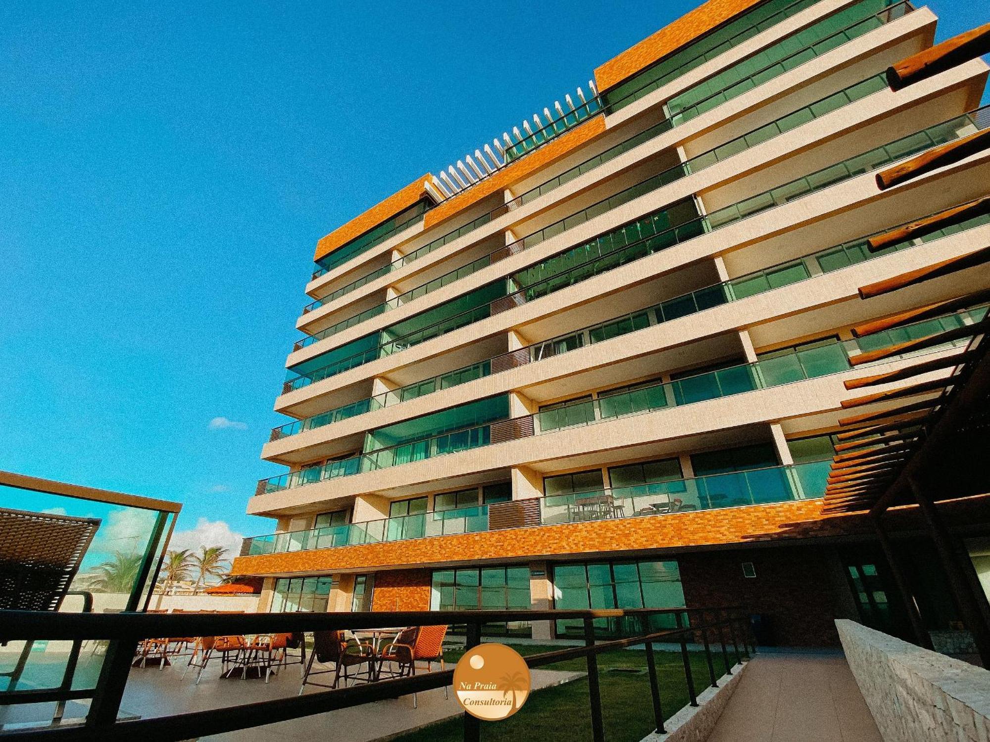 Pe Na Areia, Piscina Borda Infinita, Vaga De Garagem, Portaria 24 Hs Salvador Exterior foto