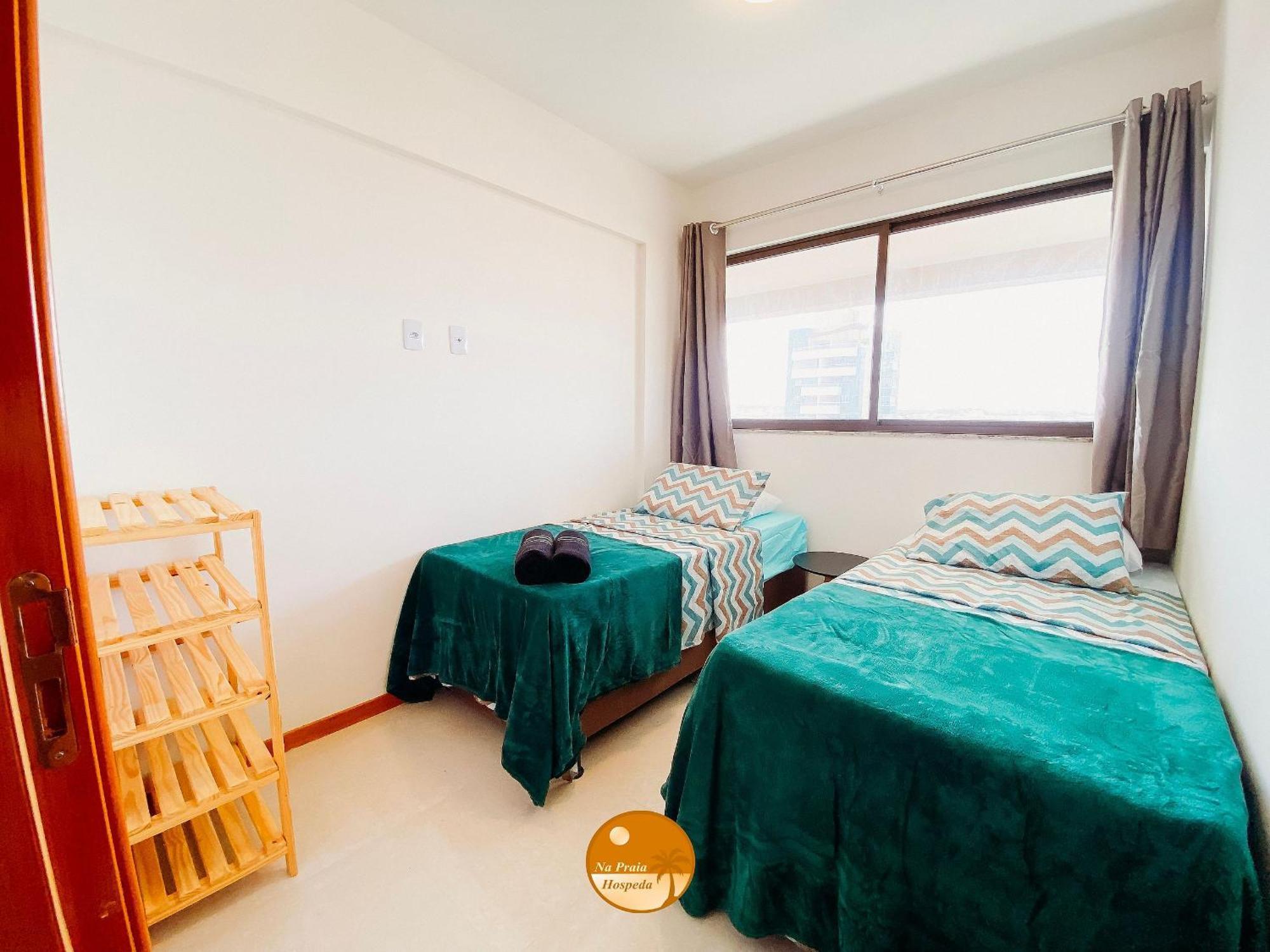 Pe Na Areia, Piscina Borda Infinita, Vaga De Garagem, Portaria 24 Hs Salvador Quarto foto