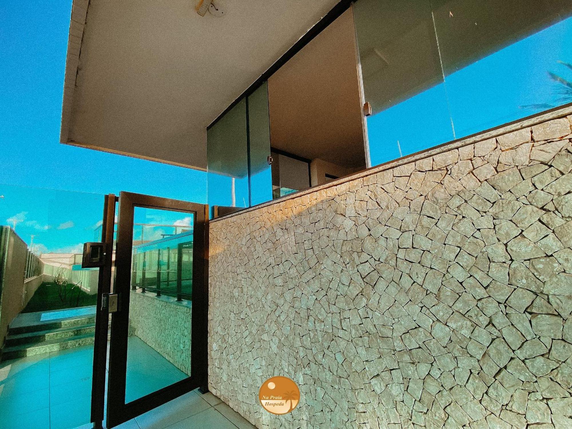 Pe Na Areia, Piscina Borda Infinita, Vaga De Garagem, Portaria 24 Hs Salvador Exterior foto