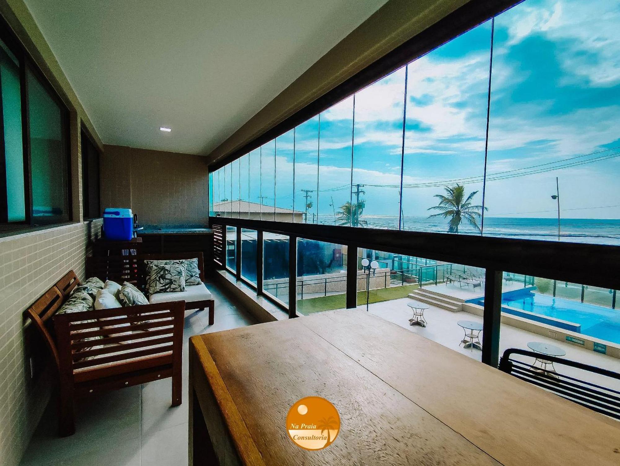 Pe Na Areia, Piscina Borda Infinita, Vaga De Garagem, Portaria 24 Hs Salvador Quarto foto