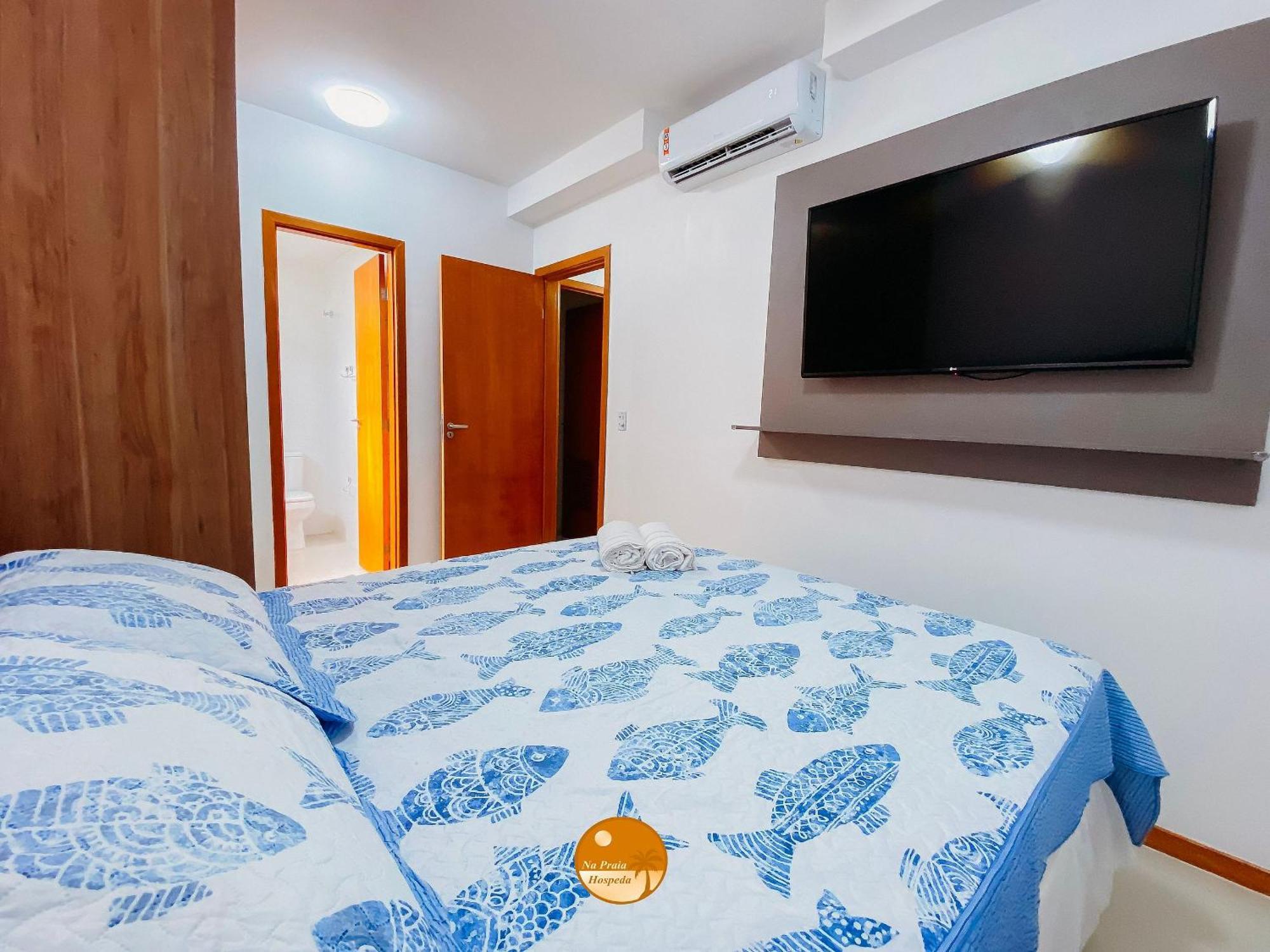 Pe Na Areia, Piscina Borda Infinita, Vaga De Garagem, Portaria 24 Hs Salvador Quarto foto